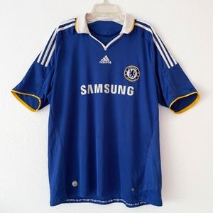 adidas Chelsea FC 2008 Home Game Soccer Jersey, Champions League, XL